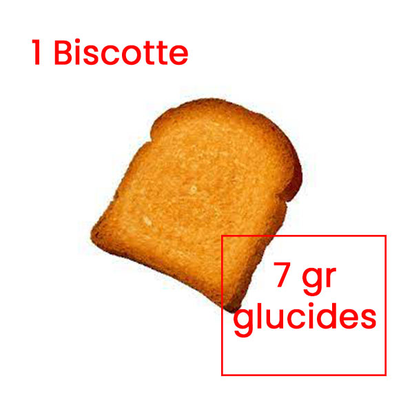 taux de glucides tableau biscotte